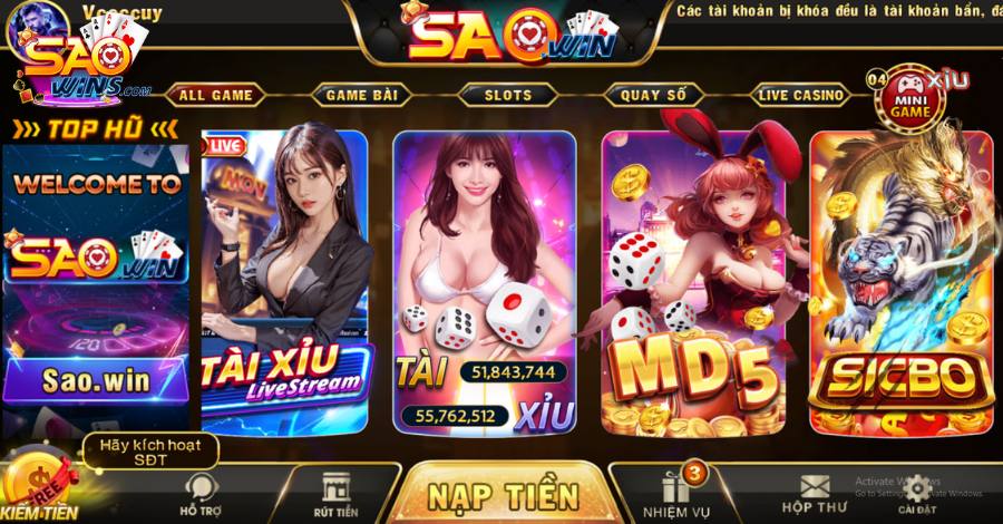 Kho game cá cược đỉnh cao làm lay động mọi bet thủ